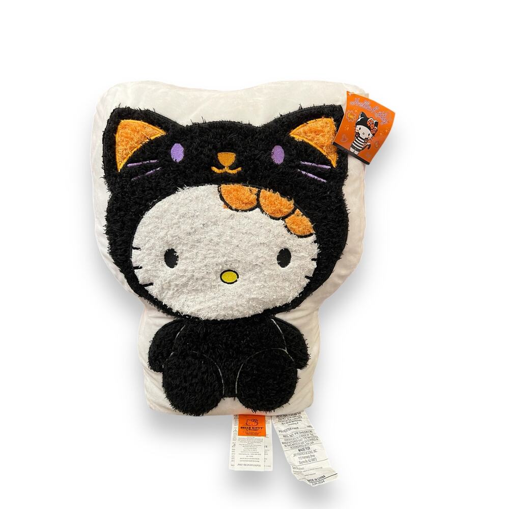 NWT Hello Kitty Cat Costume Halloween Pillow